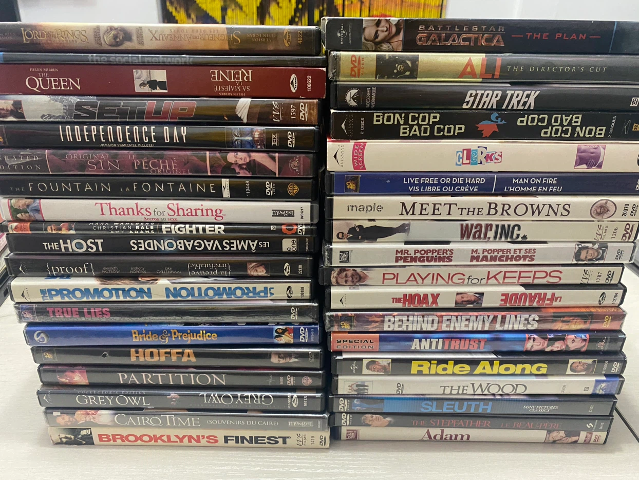 Large DVD Movie Collection