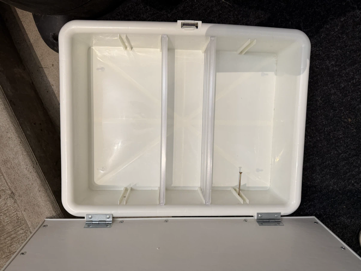 White Wall-Mounted Storage Cabinet