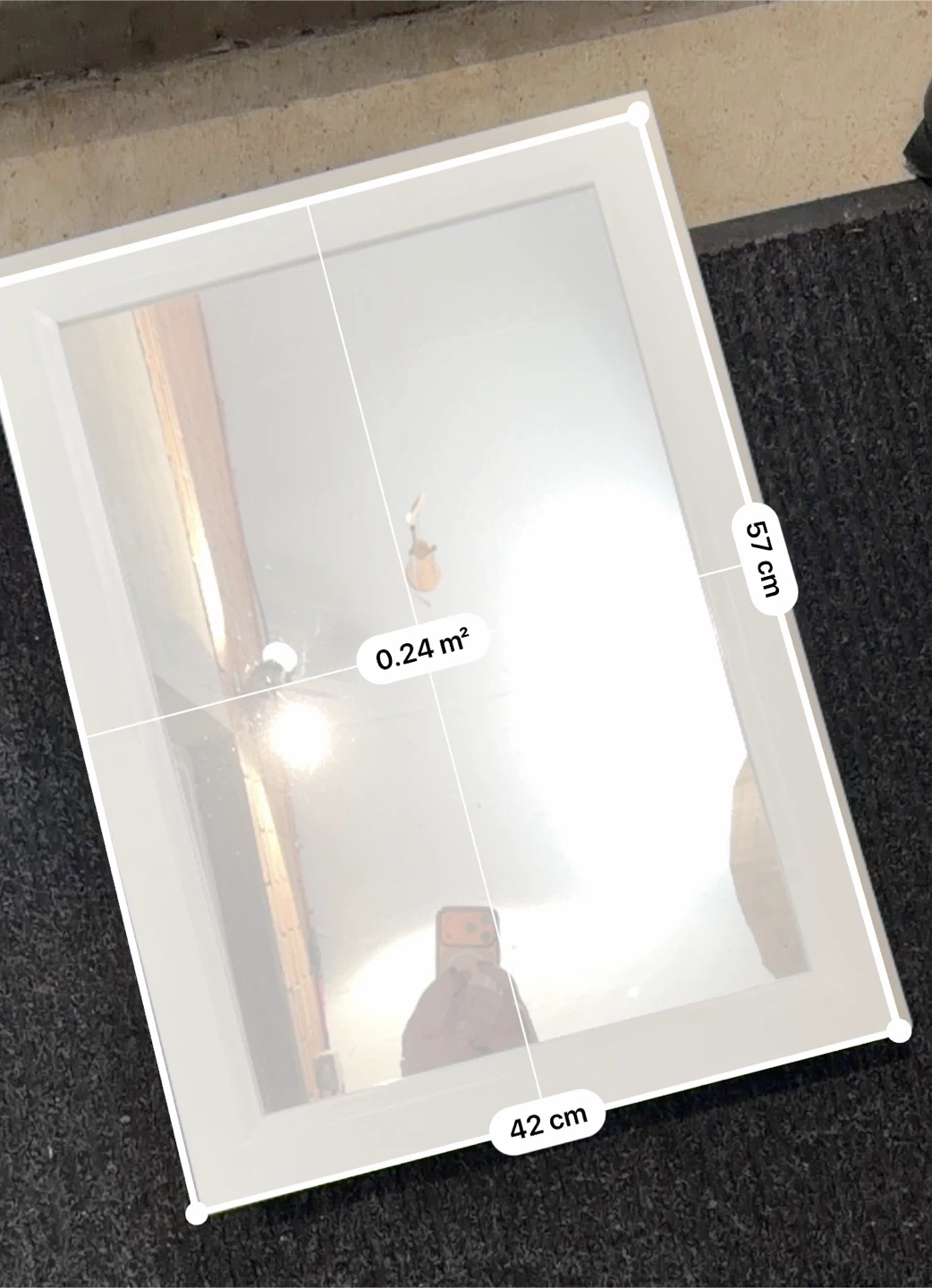 White Wall-Mounted Storage Cabinet - photo 5