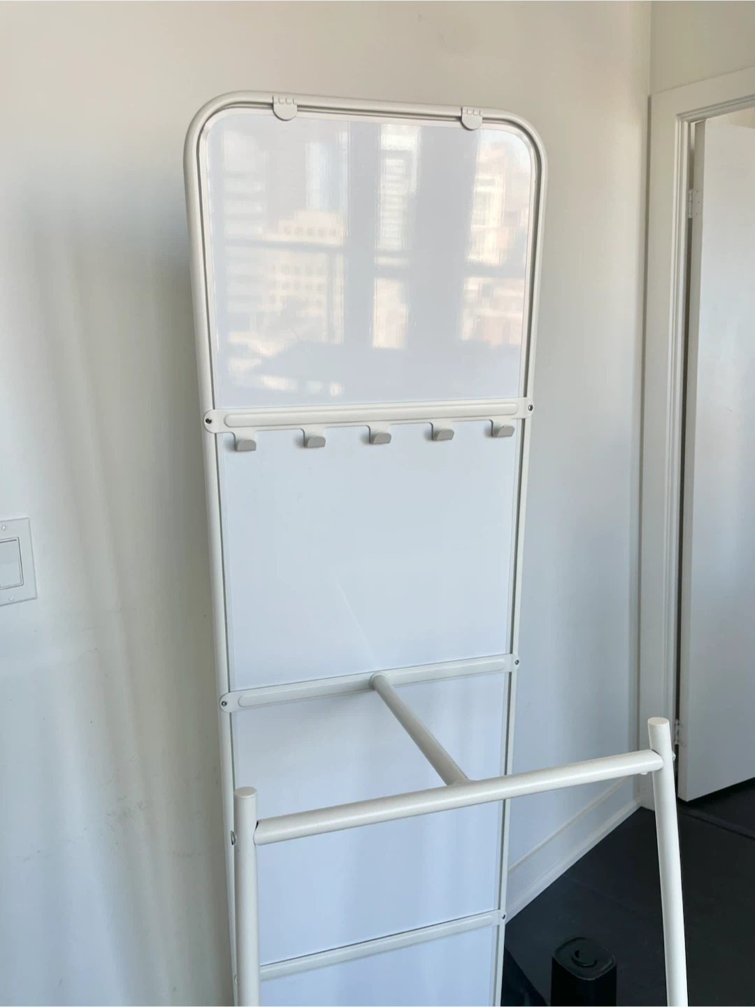 IKEA Standing Mirror - White - photo 3