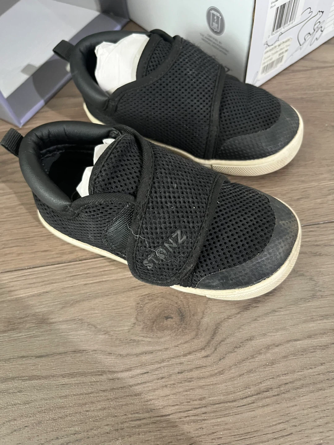 Stonz Cruiser Toddler Shoes Black 7T