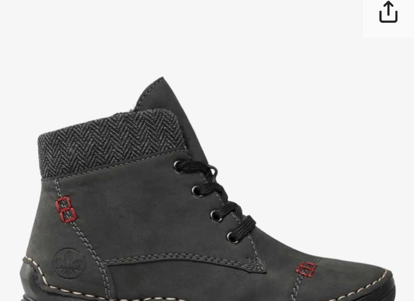 Furrow Men's Black Leather Winter Boots - photo 2