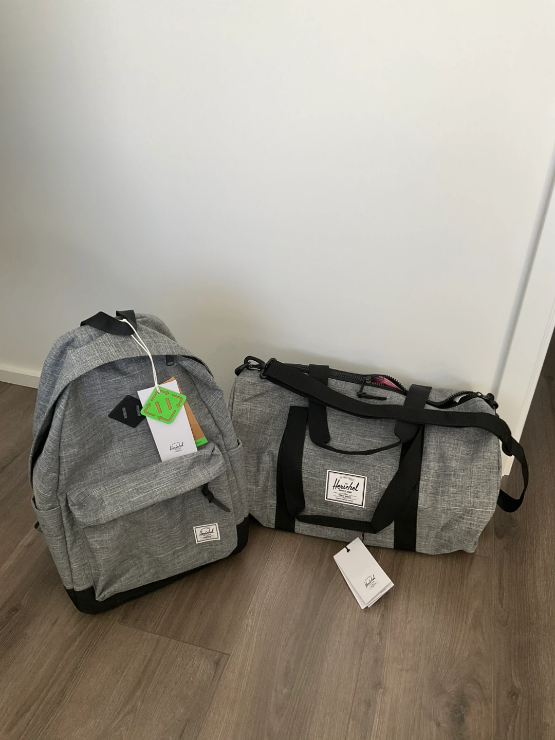 Herschel Backpack and Duffel Bag Set