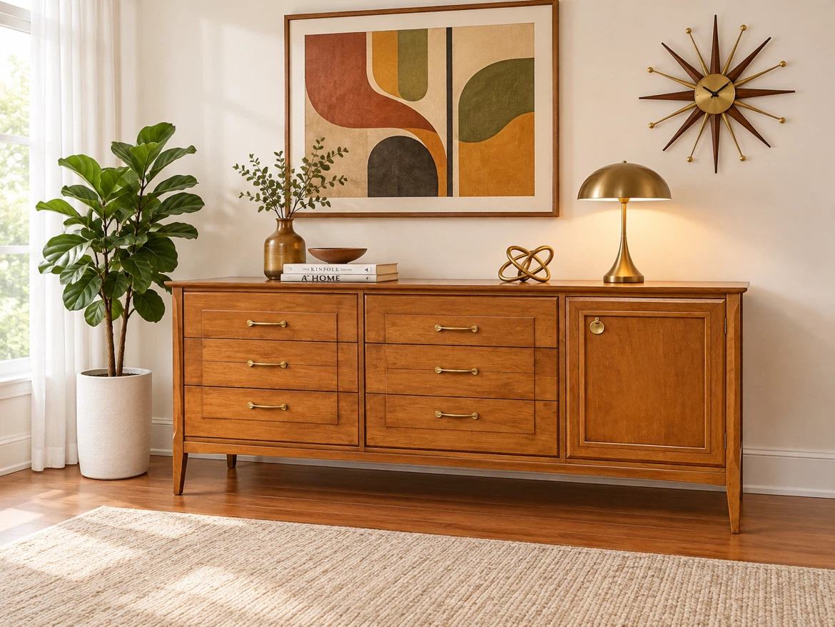 Mid century modern dresser/crendeza