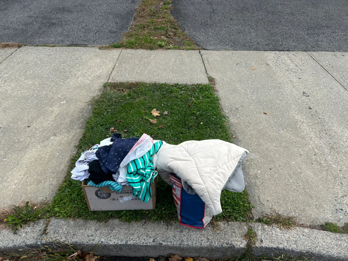 Assorted Childrens Clothing and Blanket