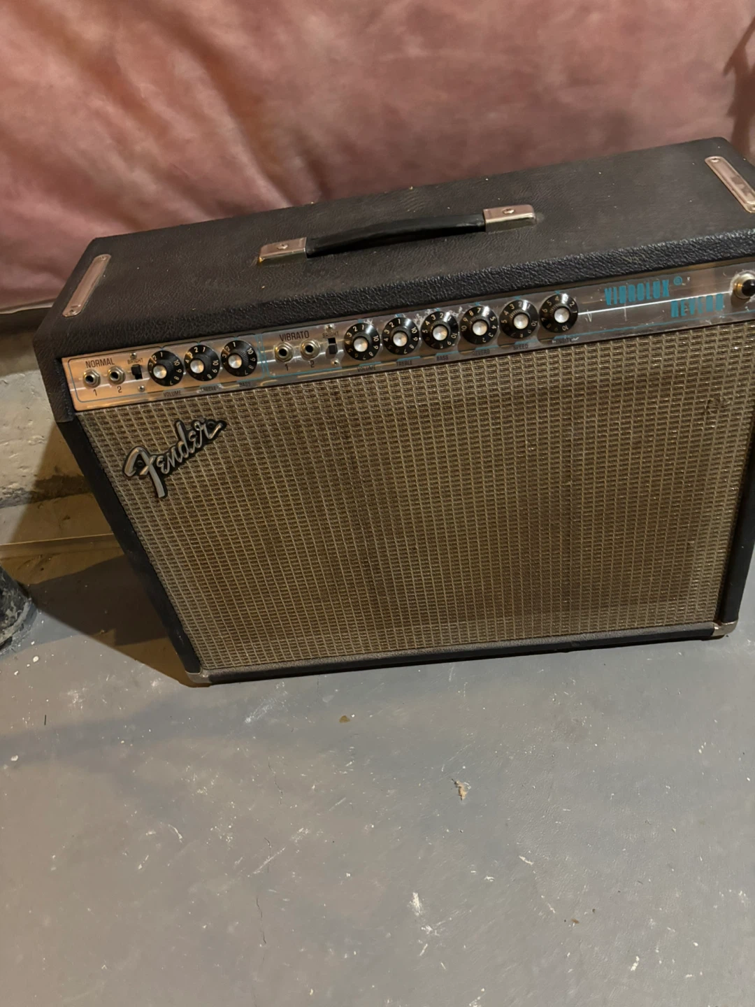Antique fender amp - photo 2