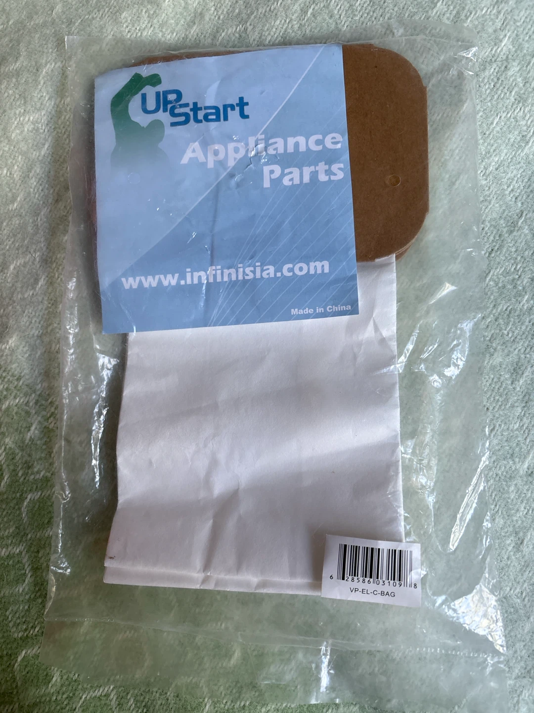 UpStart Appliance Parts Vacuum Bags VP-EL-C-BAG