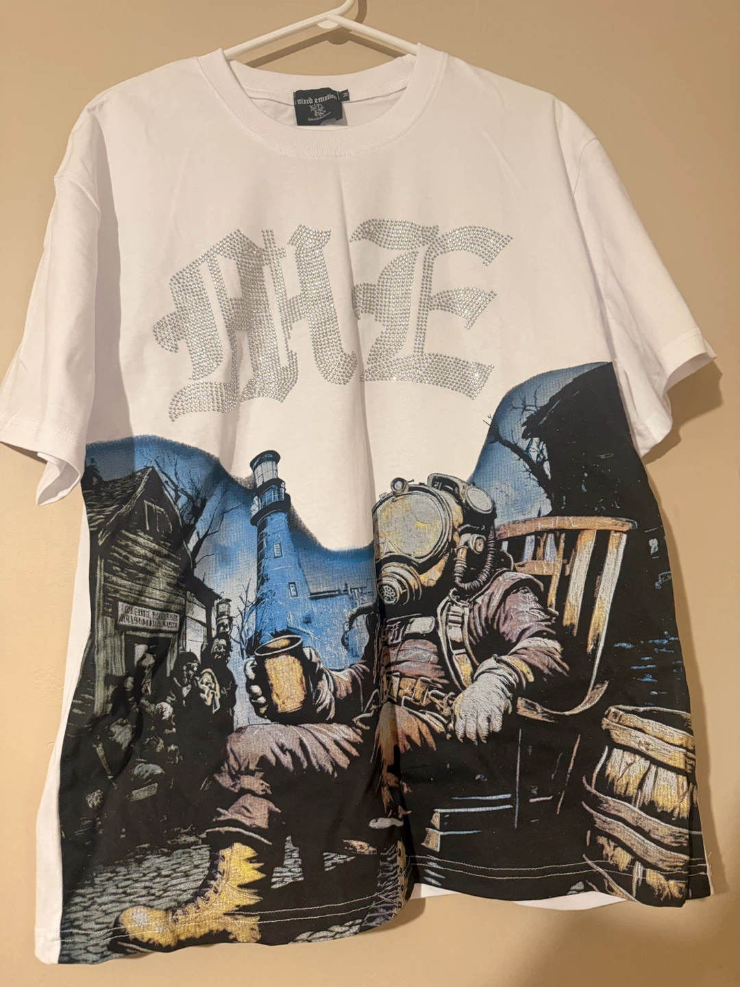 Mixed Emotion Graphic T-Shirt - photo 2