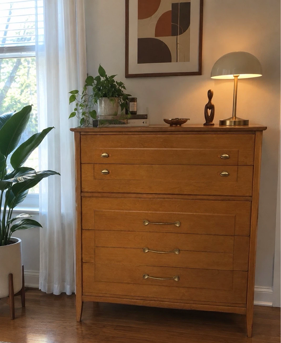 Mid century modern dresser
