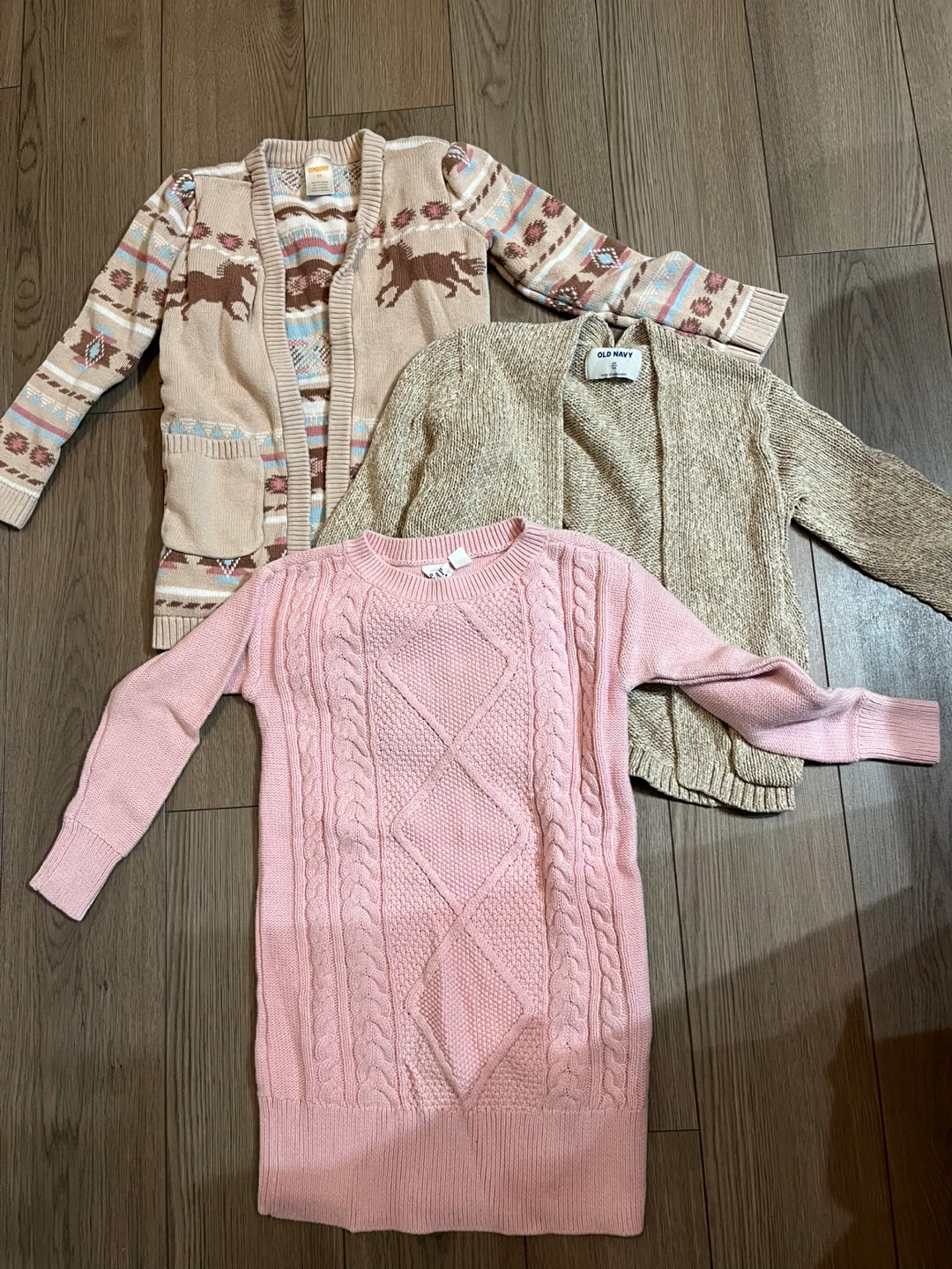 Set of 3 Girls Sweaters Size 5T