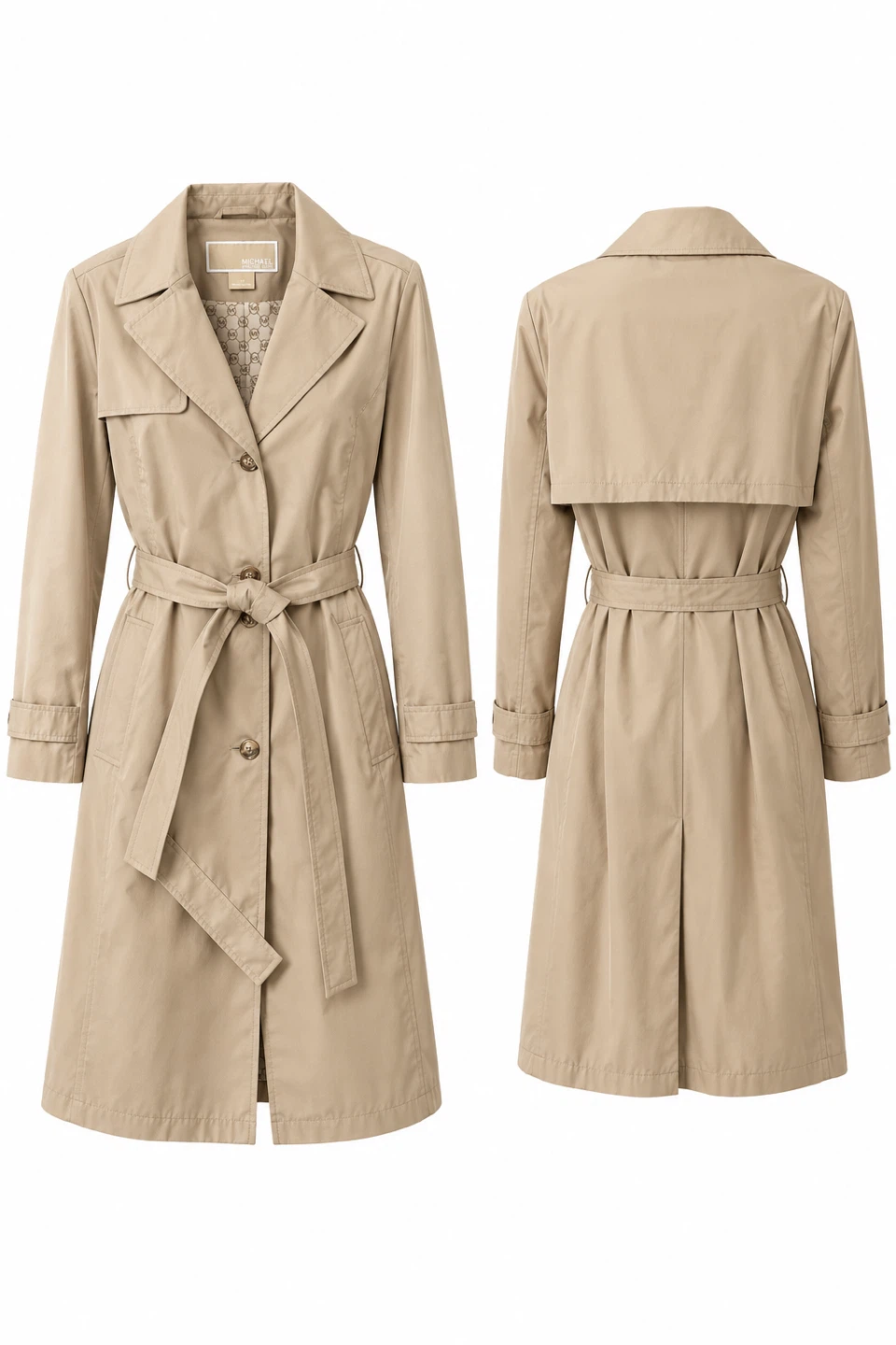 Michael Kors Trench Coat Size L