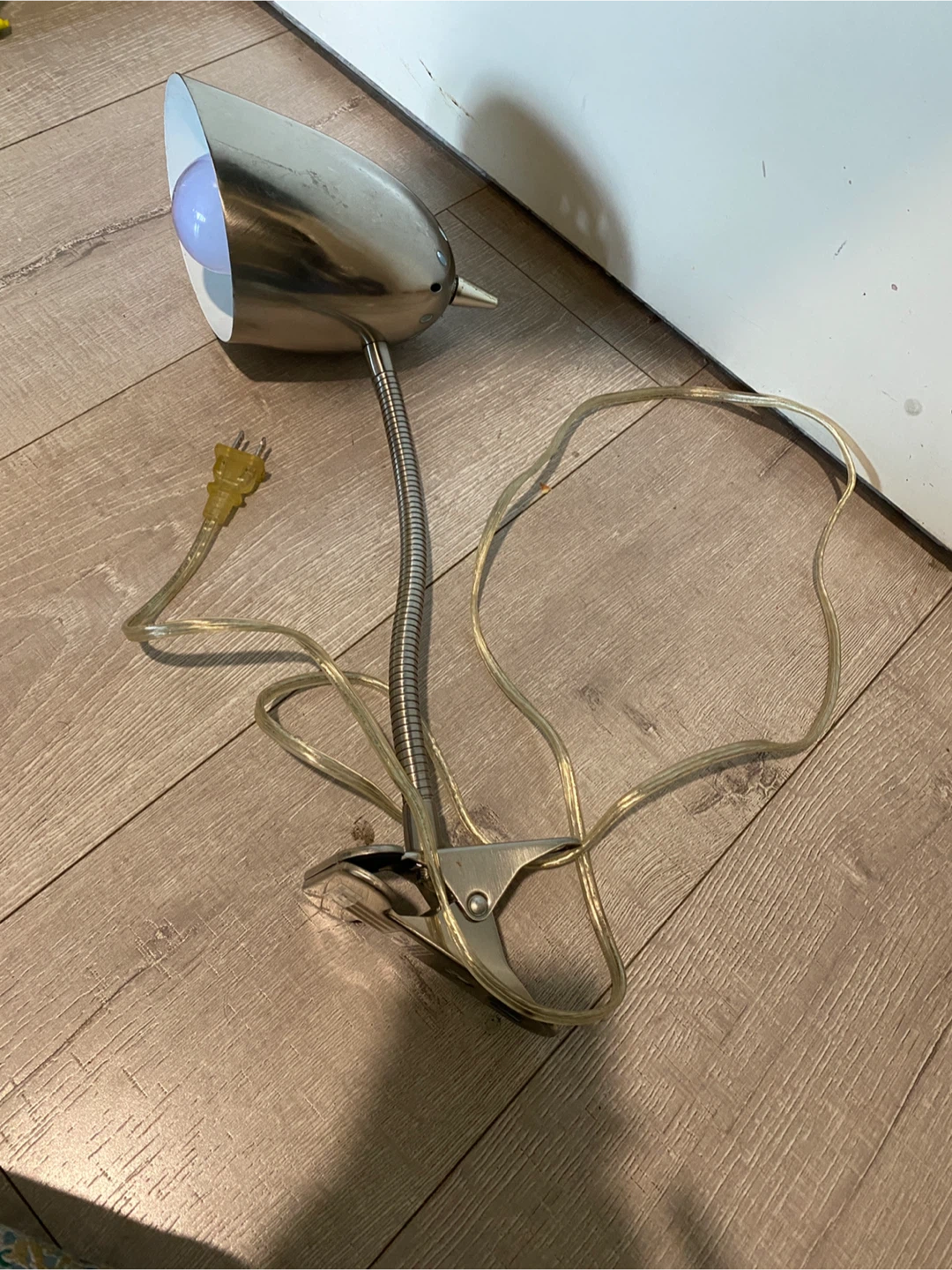 Metal Clip-On Desk Lamp - photo 2