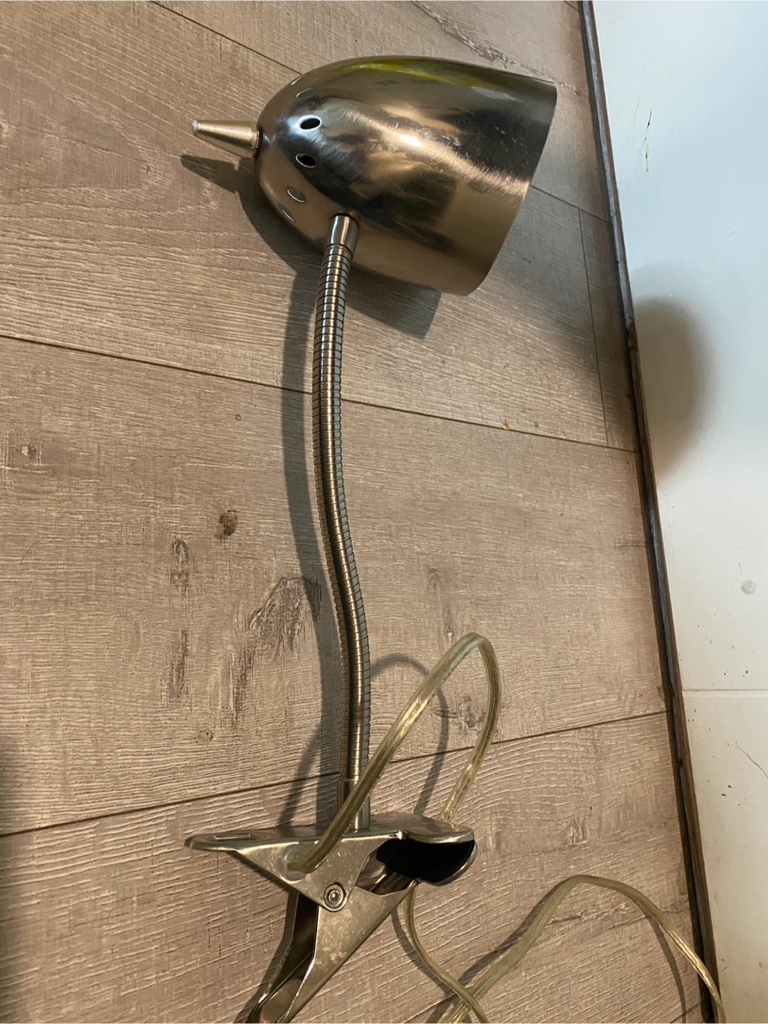 Metal Clip-On Desk Lamp - photo 5