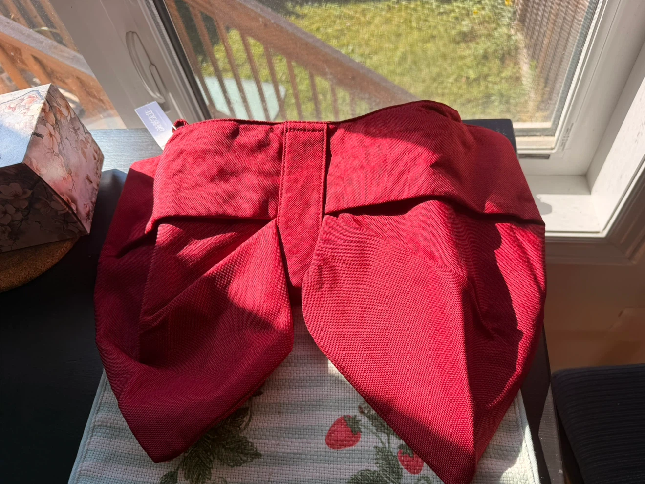Red Bow  Bag