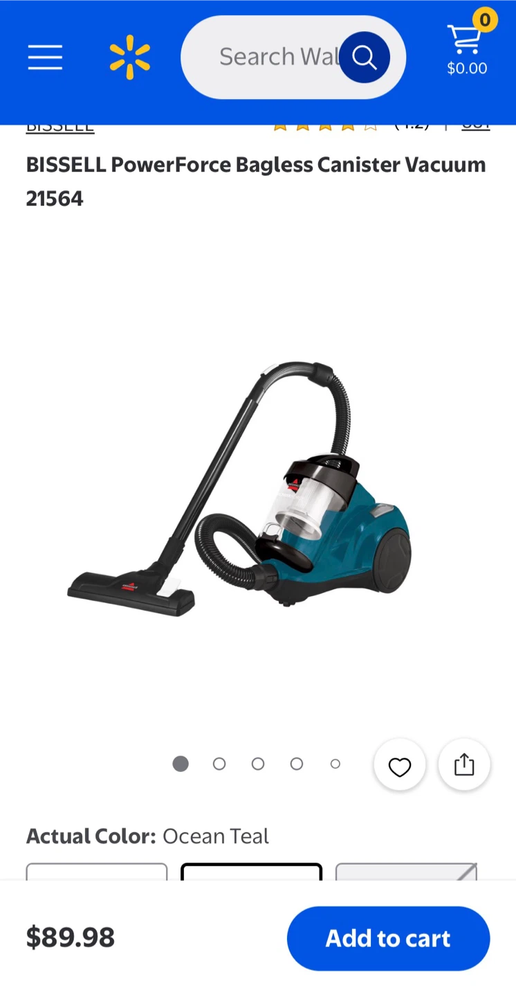 Bissell PowerForce Bagless Canister Vacuum 21564 - photo 4