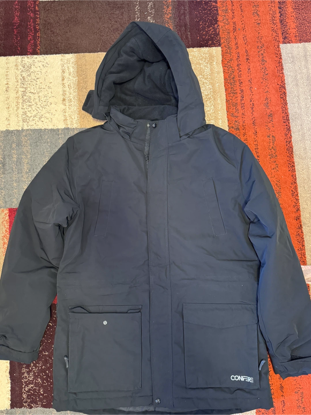 Conifere Black Winter Jacket