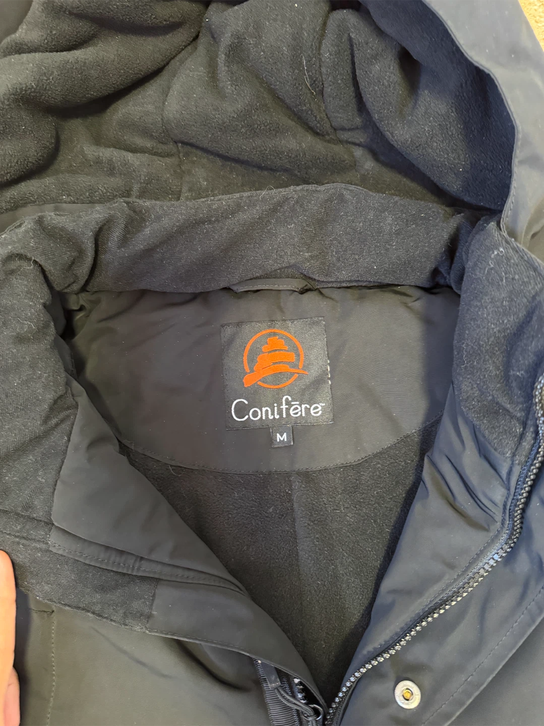 Conifere Black Winter Jacket - photo 2