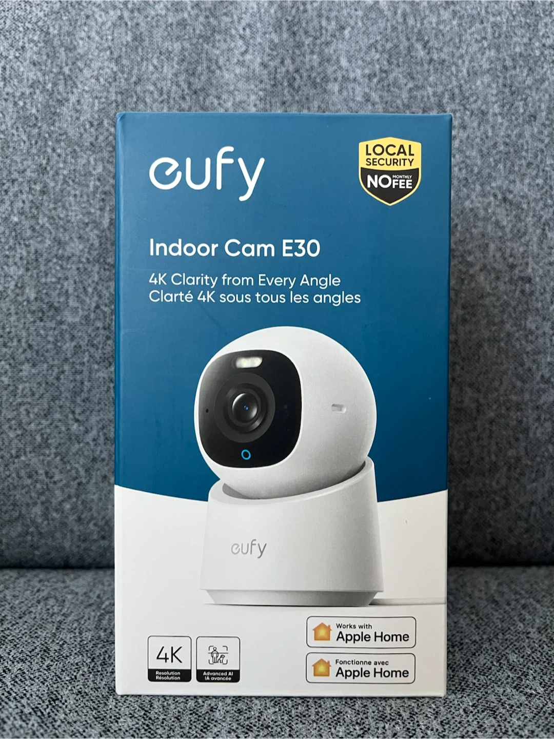 Anker eufy Indoor Cam E30 4K UHD Security Camera - Brand New
