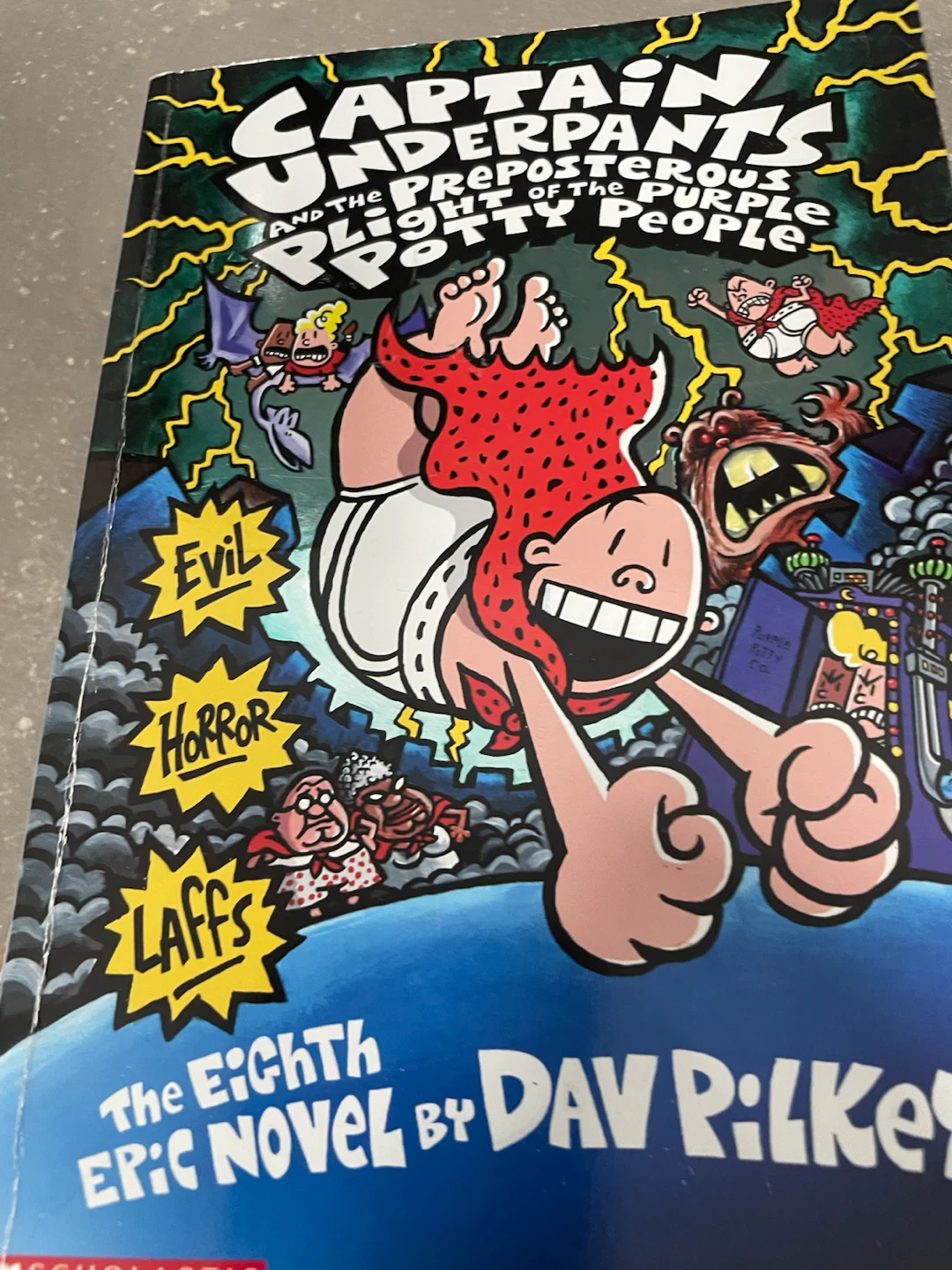 3 Captain Underpants & Ook and Gluk Books - photo 2