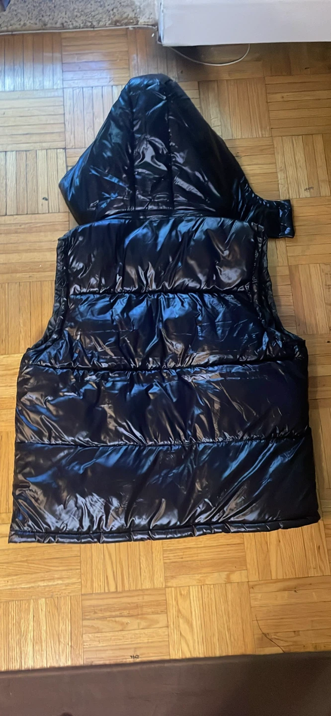 Moncler Hooded Down Vest Black - photo 3