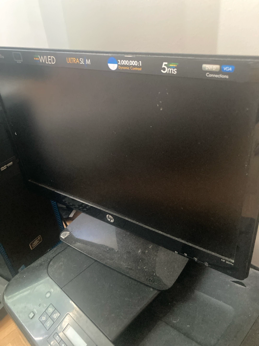 HP 2011x 20-inch WLED Monitor - photo 2