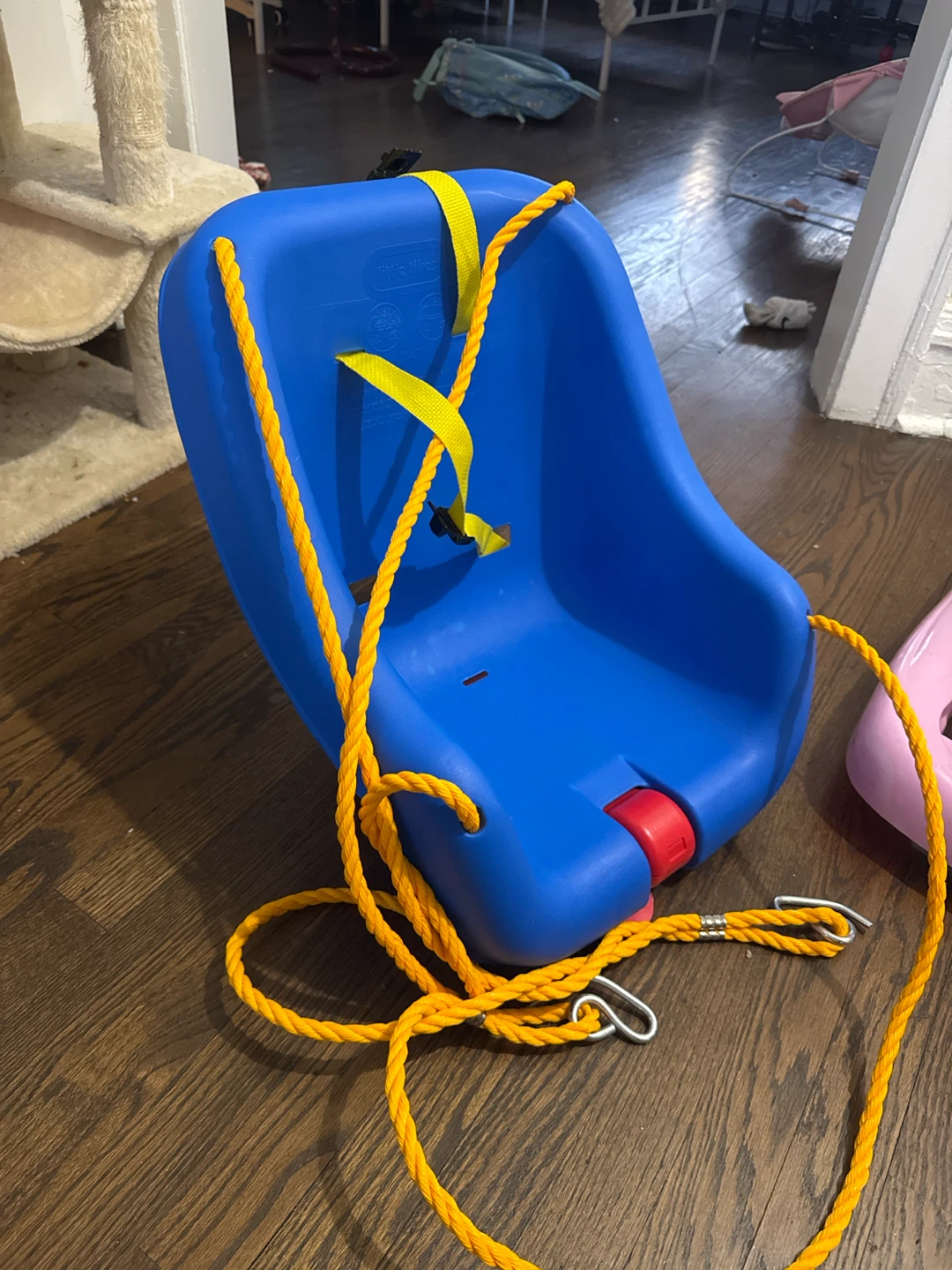 Little Tikes Blue Bucket Swing