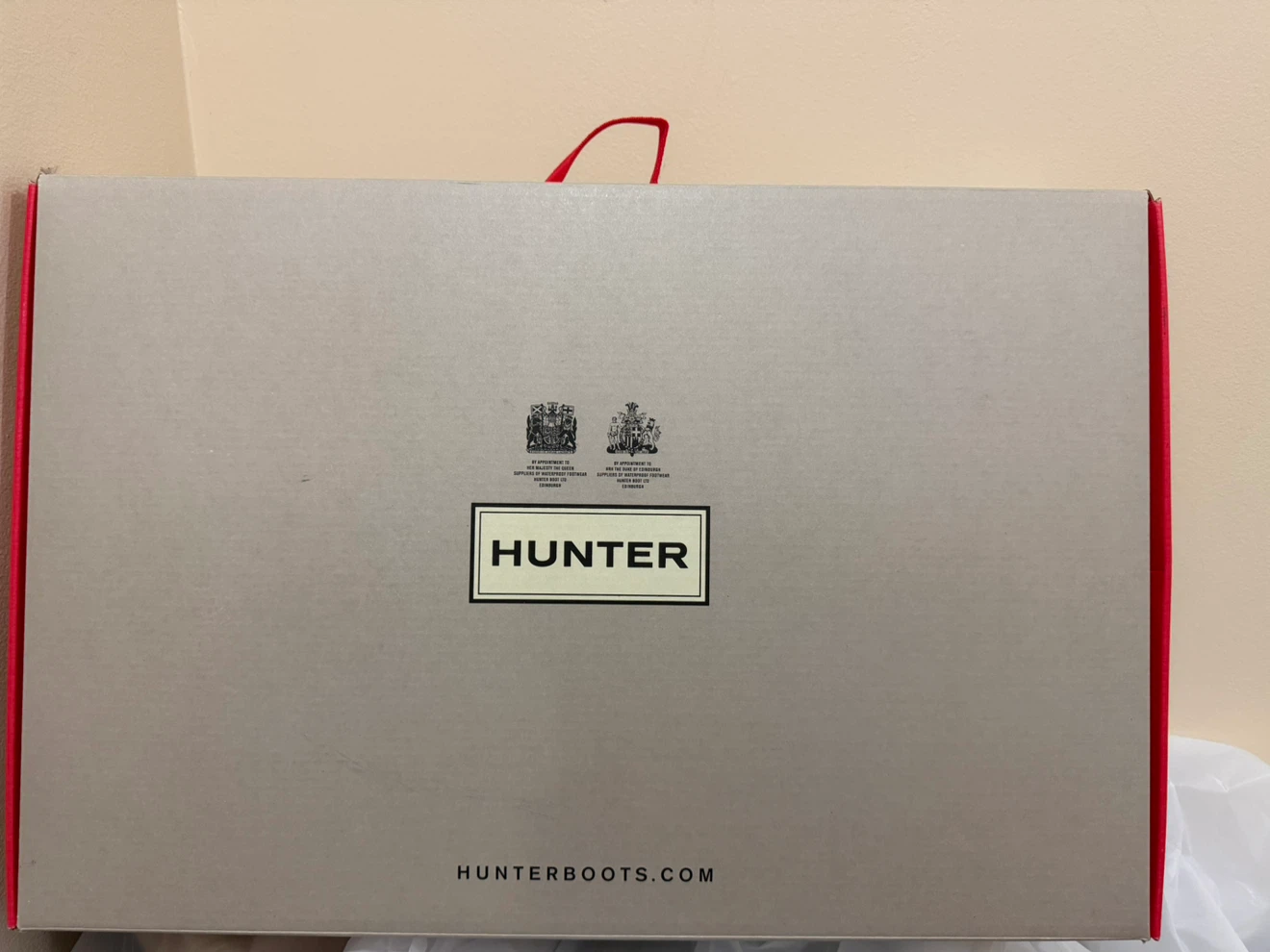 Hunter Original Back Adjustable Gloss Boots Black US 9 - photo 4