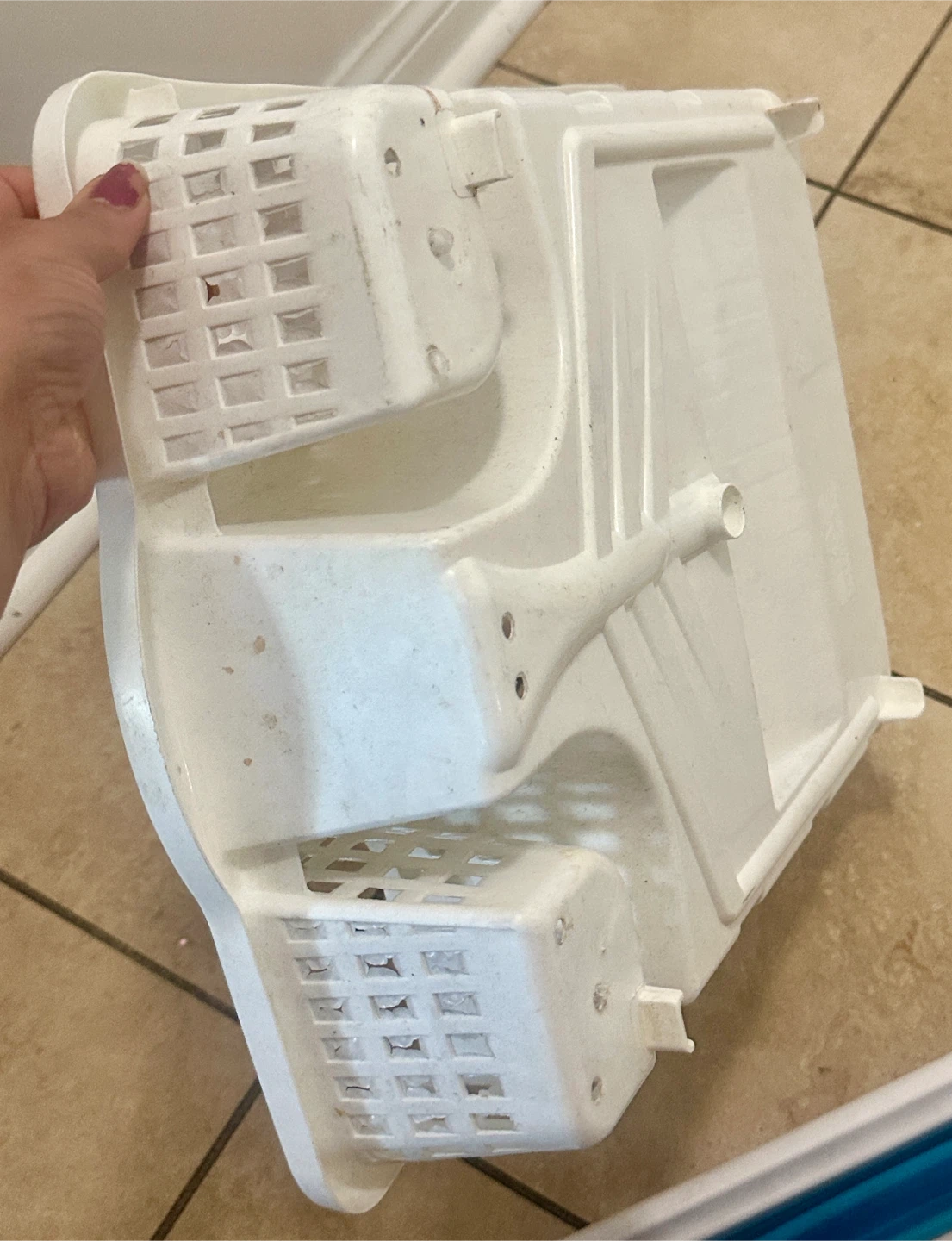 dish drying rack with basket - photo 3