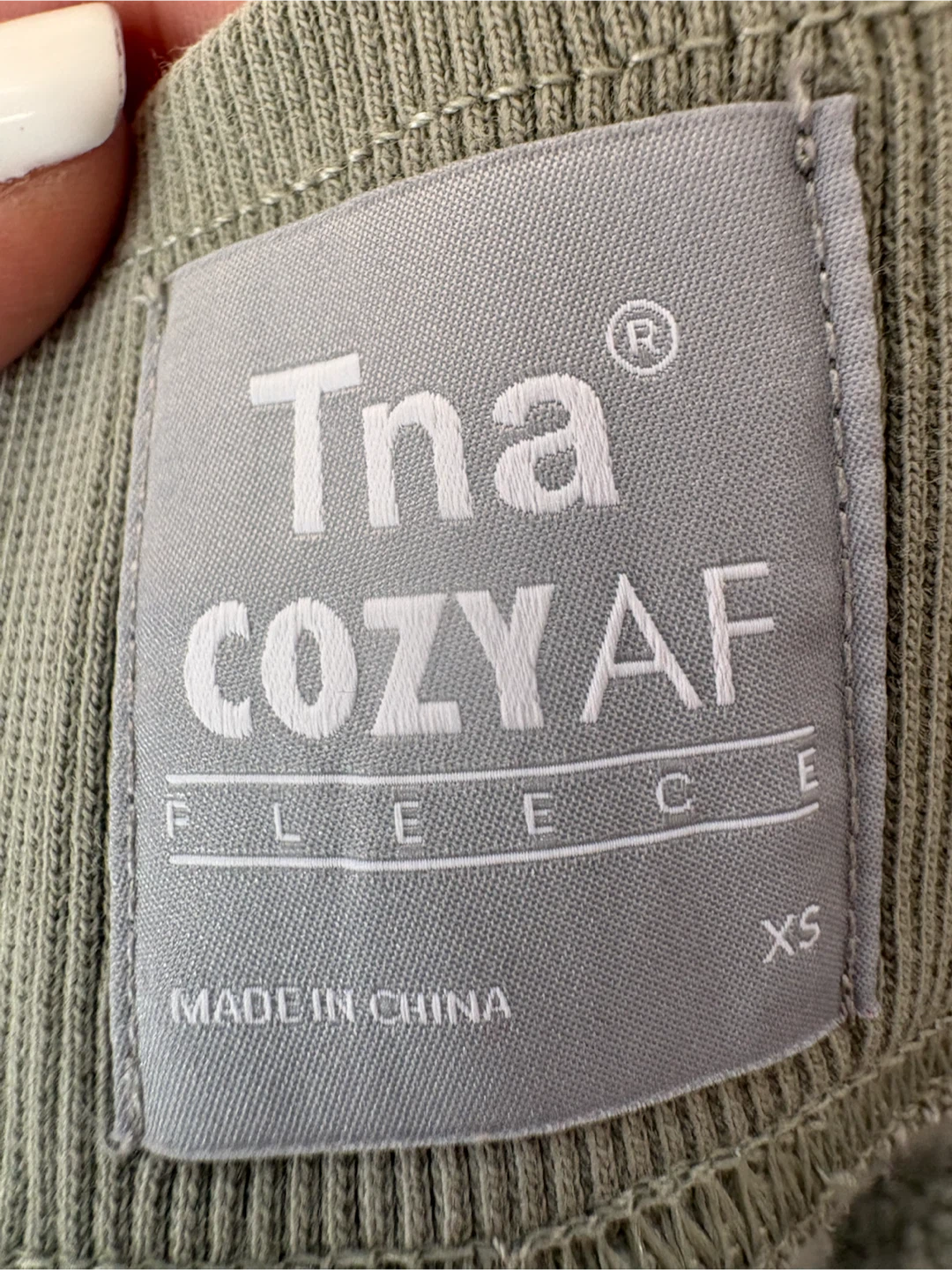 Tna CozyAF Fleece Sweatpants - XS - photo 3