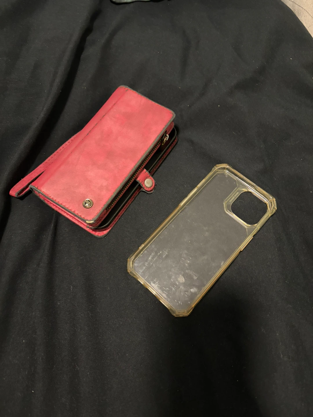 Pink Wallet Case and Clear Case for iPhone 15 - photo 4