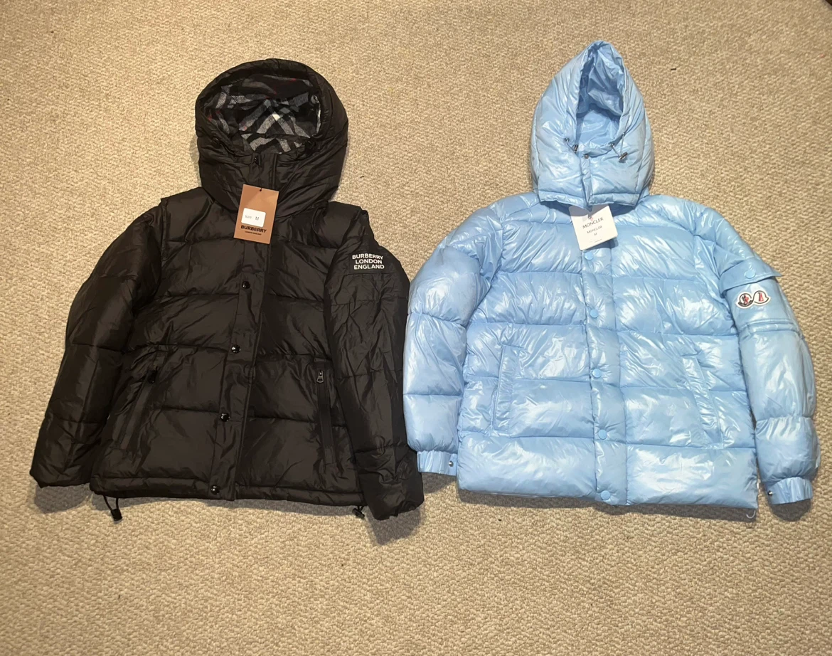 Moncler Jacket, Burberry Jacket