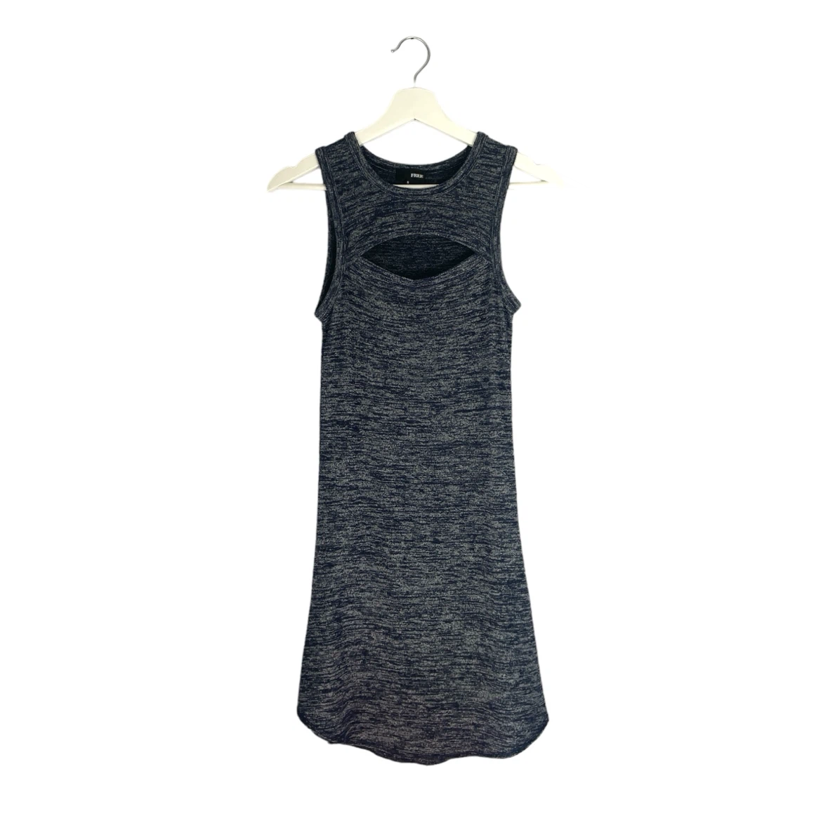 Aritzia Wilfred Free Heathered Navy Dress Size Small