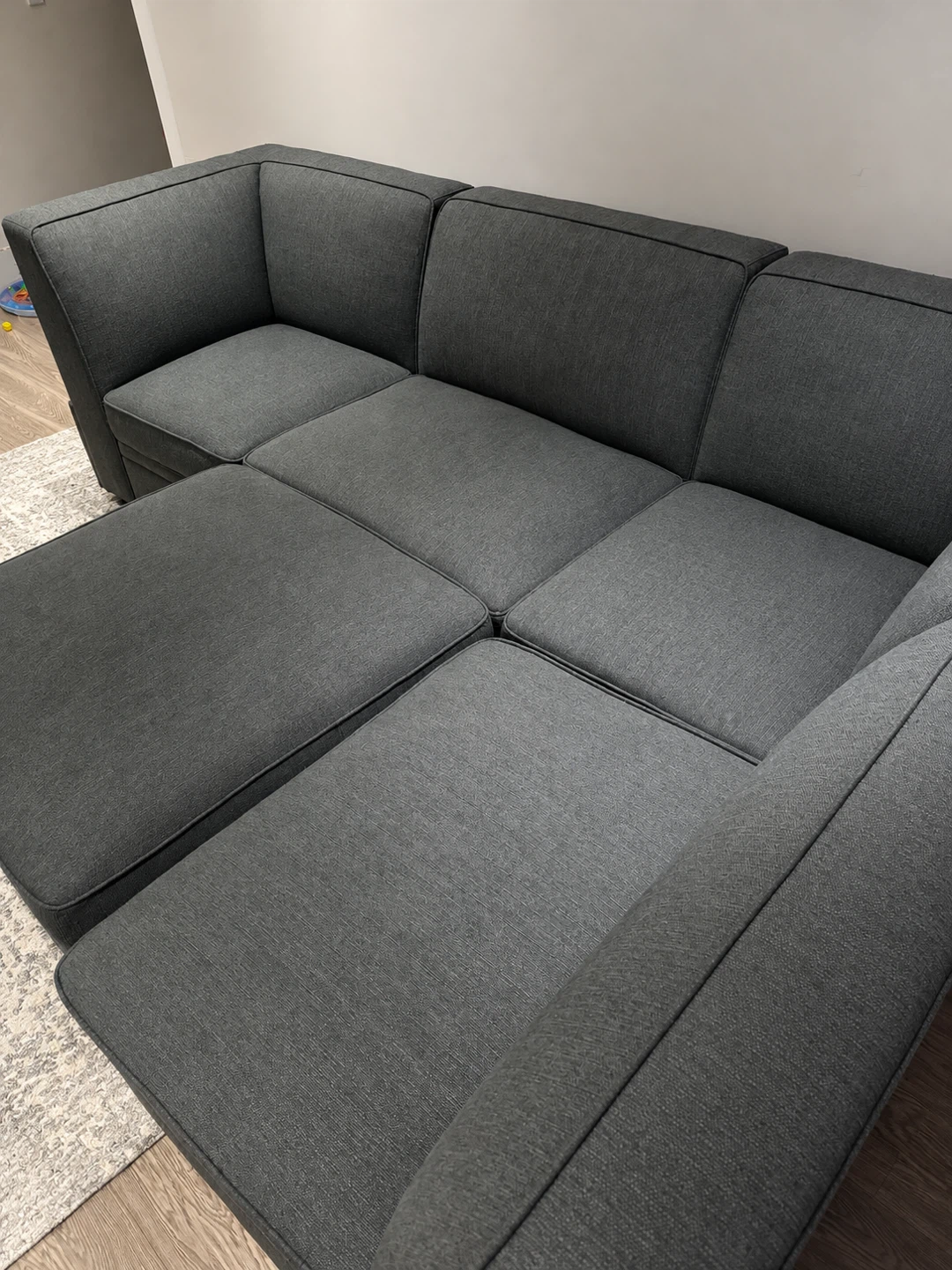 Dark Grey Sectional Sofa