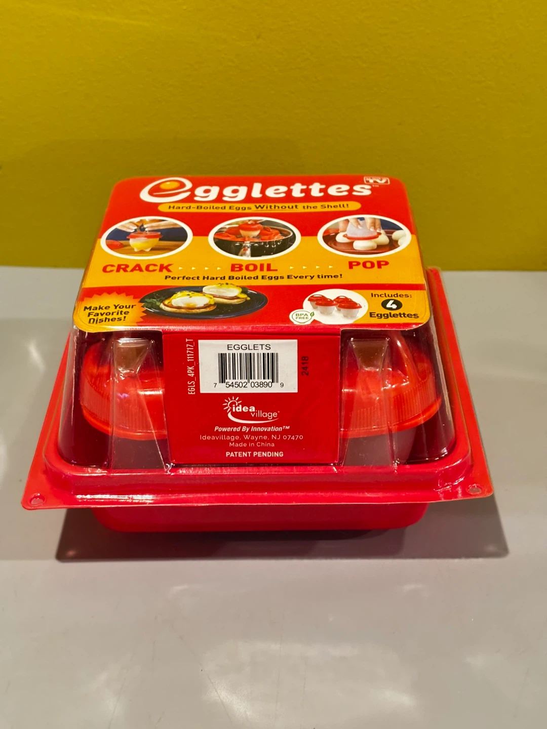 Egglettes Hard-Boiled Egg Cooker 4-Pack - photo 2