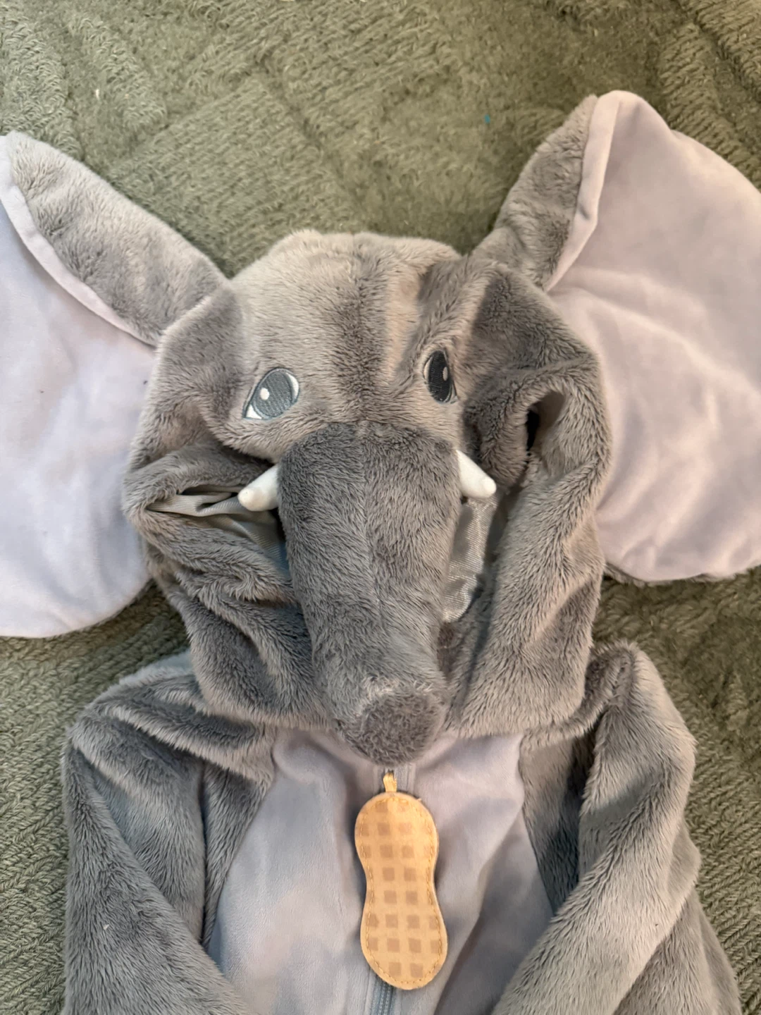 Spooky Night Baby Elephant Costume 12M