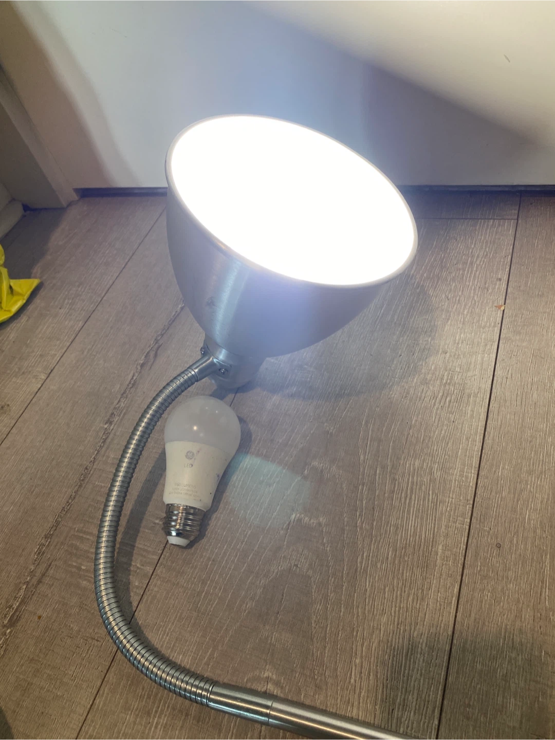 Three GE LED Light Bulbs