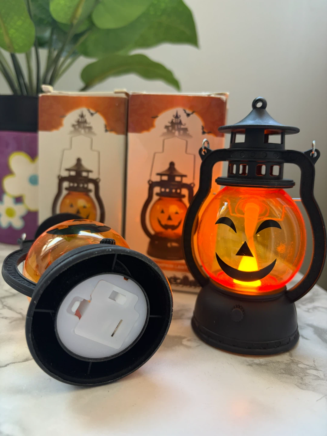 Two LED Pumpkin Lanterns - photo 3