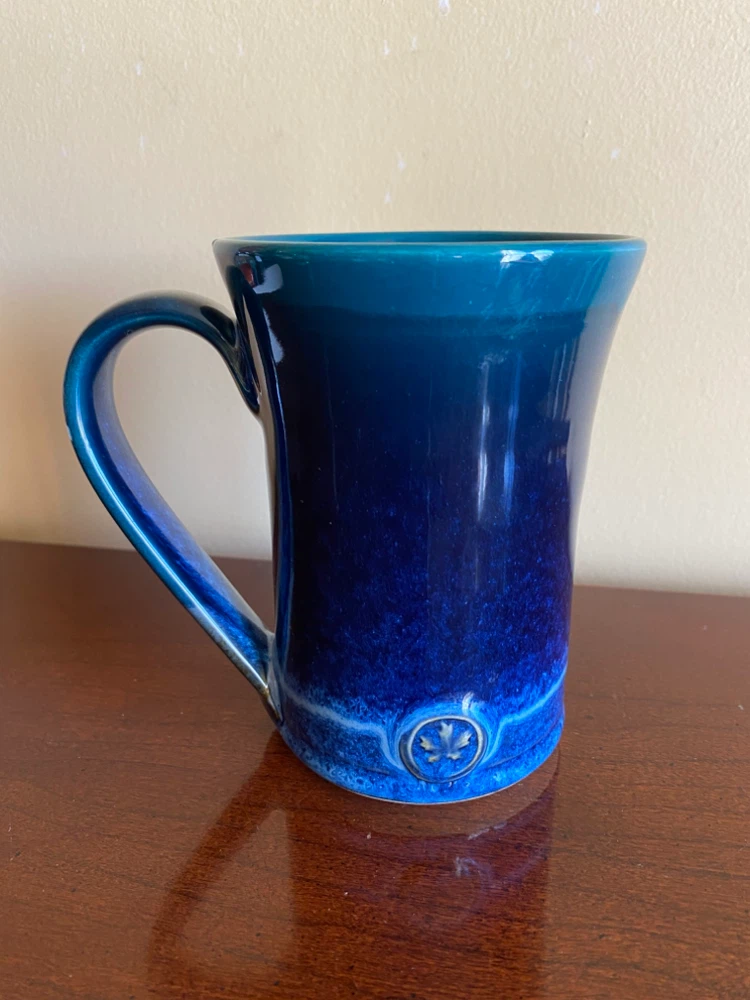 Pavlo Pottery Handmade 4.5’ Blue Mug - photo 2