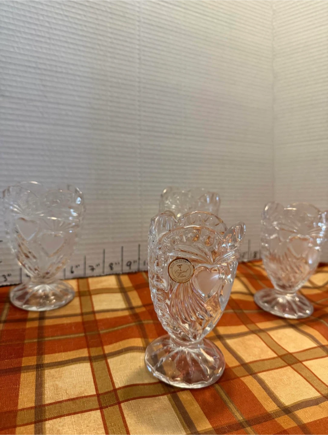 Elan Crystal Heart Vase