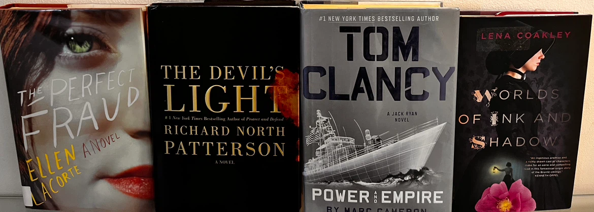 Set of 4 Fiction Novels