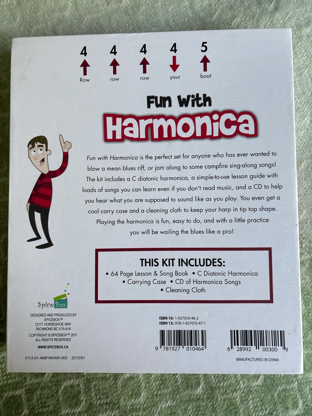 SpiceBox Fun with Harmonica Starter Kit - photo 4