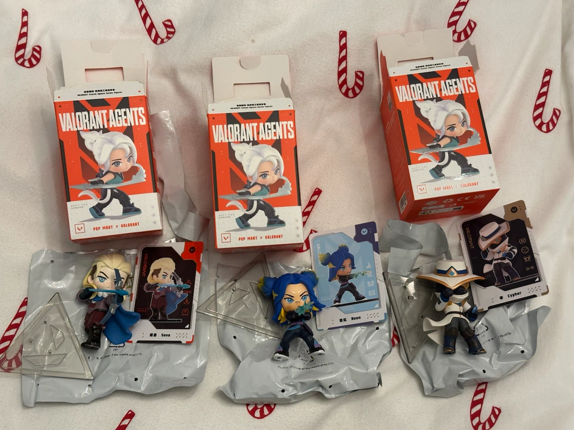 POPMART Valorant Agents blind box Sova and cypher - photo 3