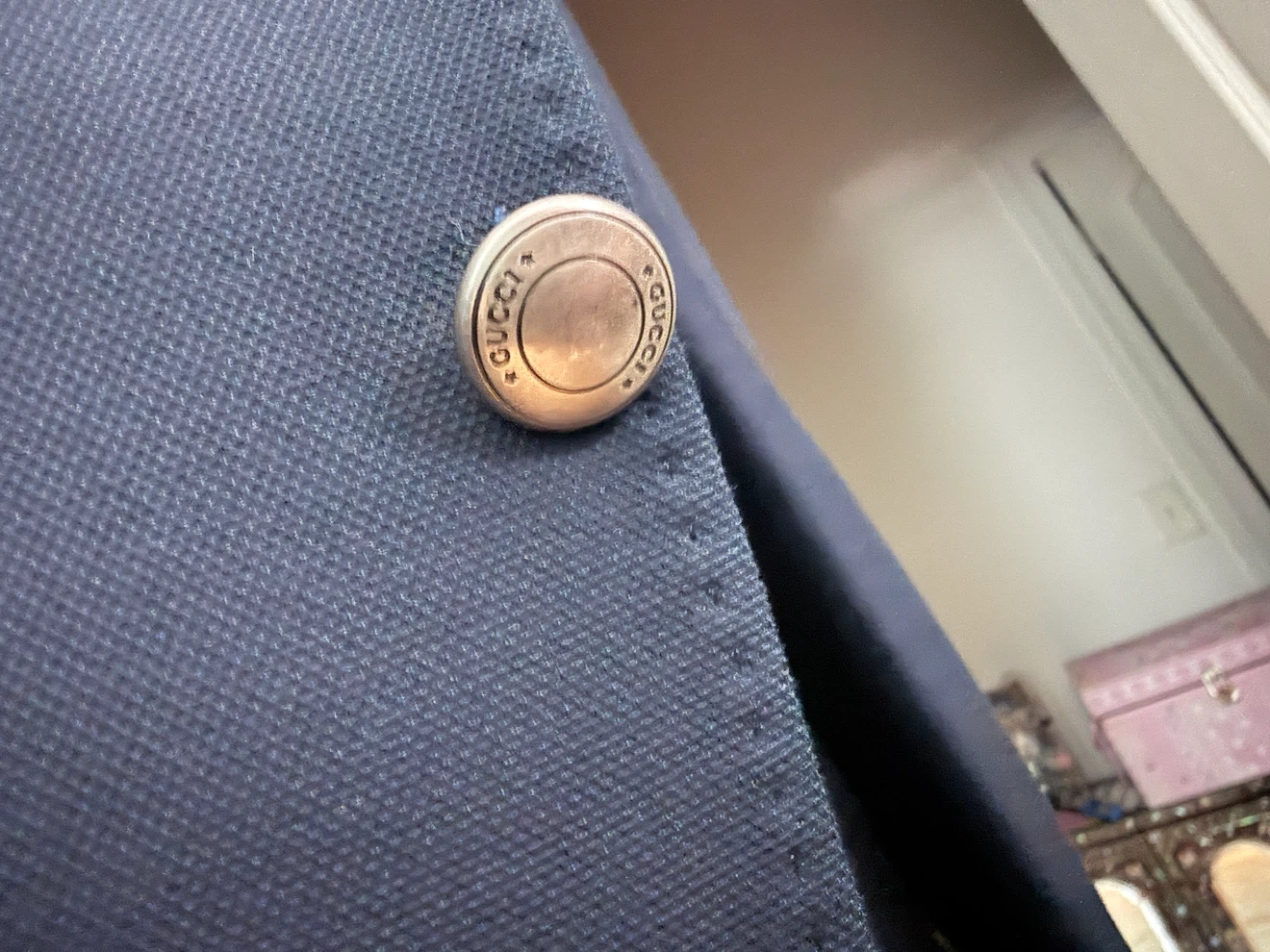 Gucci Navy Blue Blazer Aithentic - photo 4