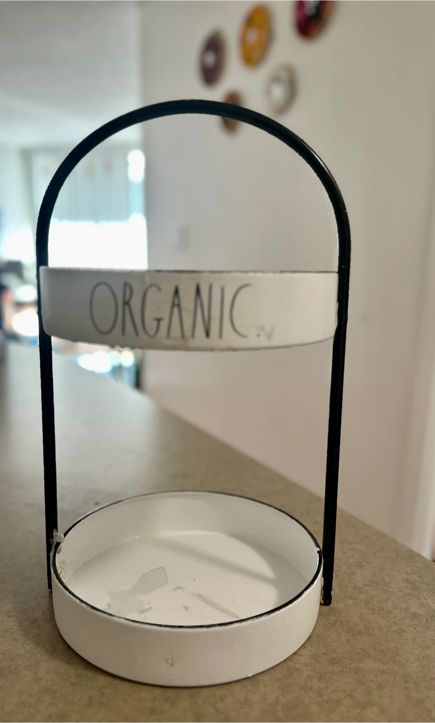 Rae Dunn Organic Two-Tier Tray