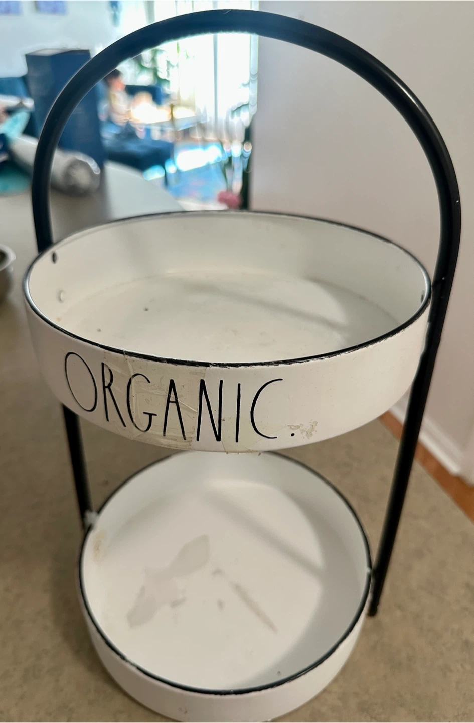 Rae Dunn Organic Two-Tier Tray - photo 2