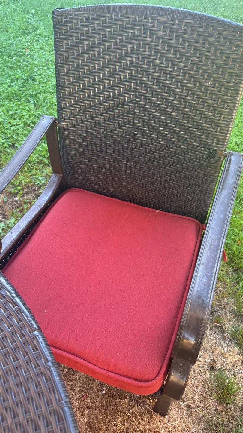 Outdoor Wicker Patio Dining Set - photo 4