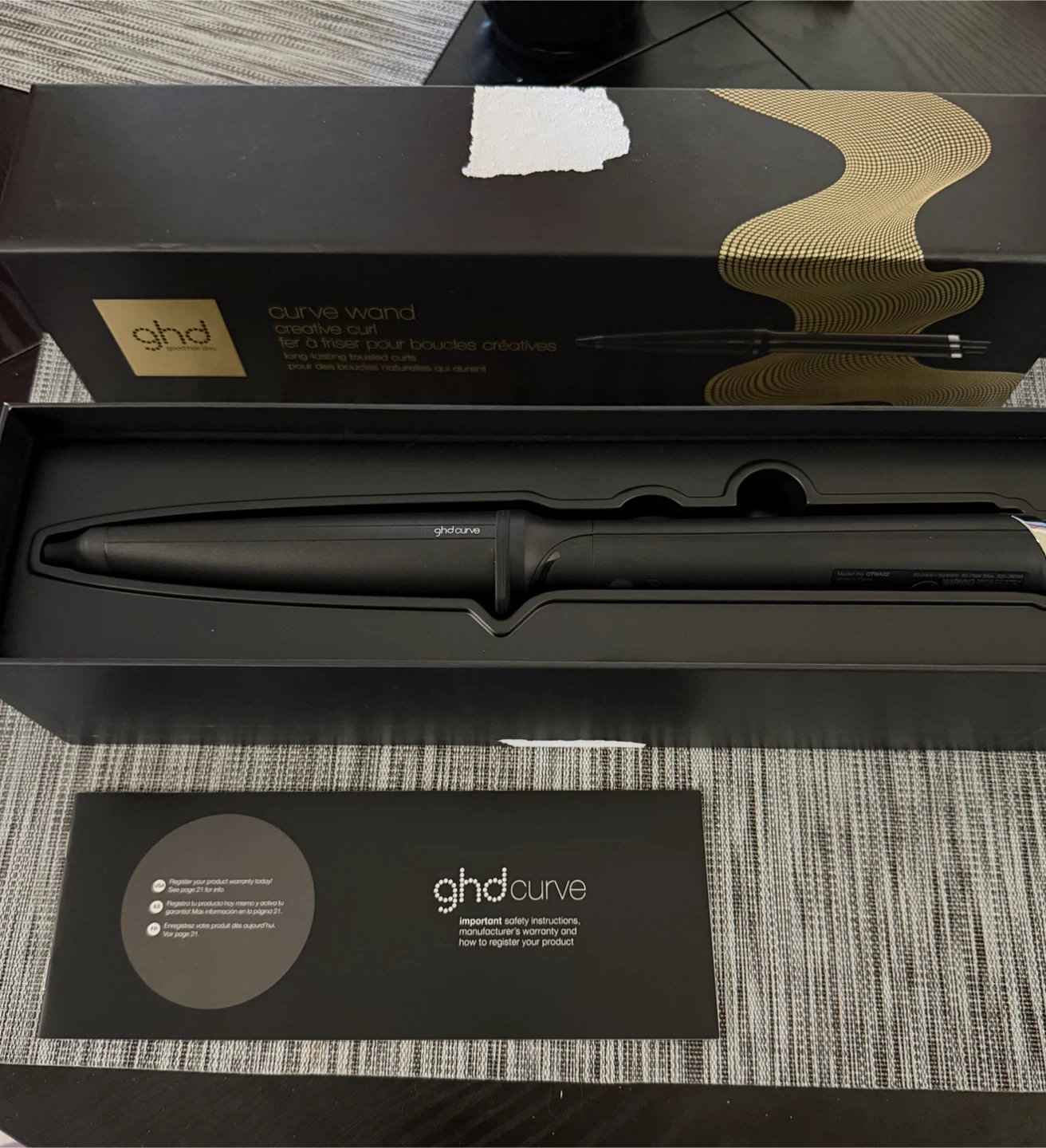 ghd Creative Curl Tapered Hair Curling Wand - photo 3