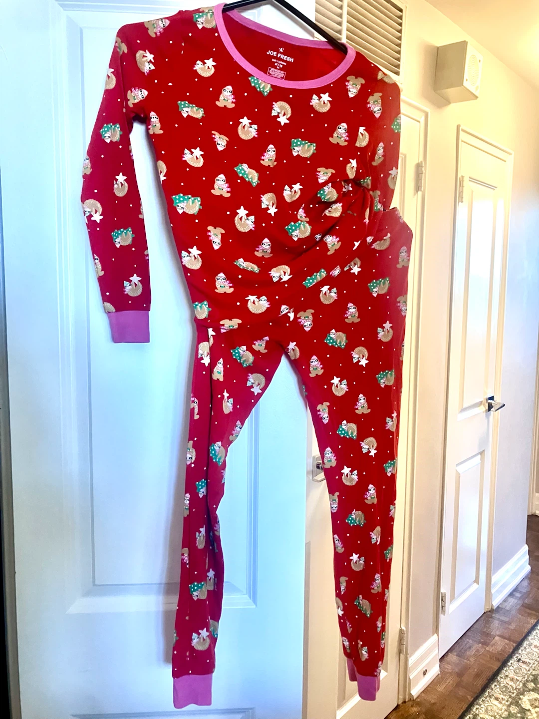 Christmas pyjamas - Sloths