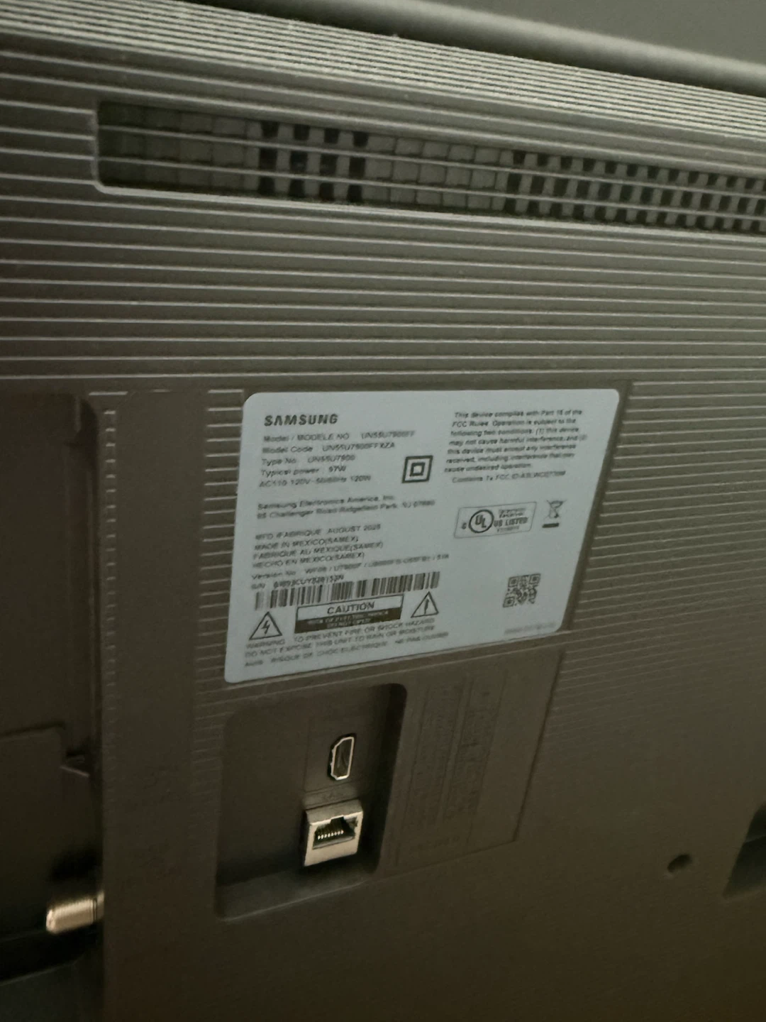 Samsung 75” 4K UHD Smart TV – $40 (Must Go by 10/20!) - photo 3