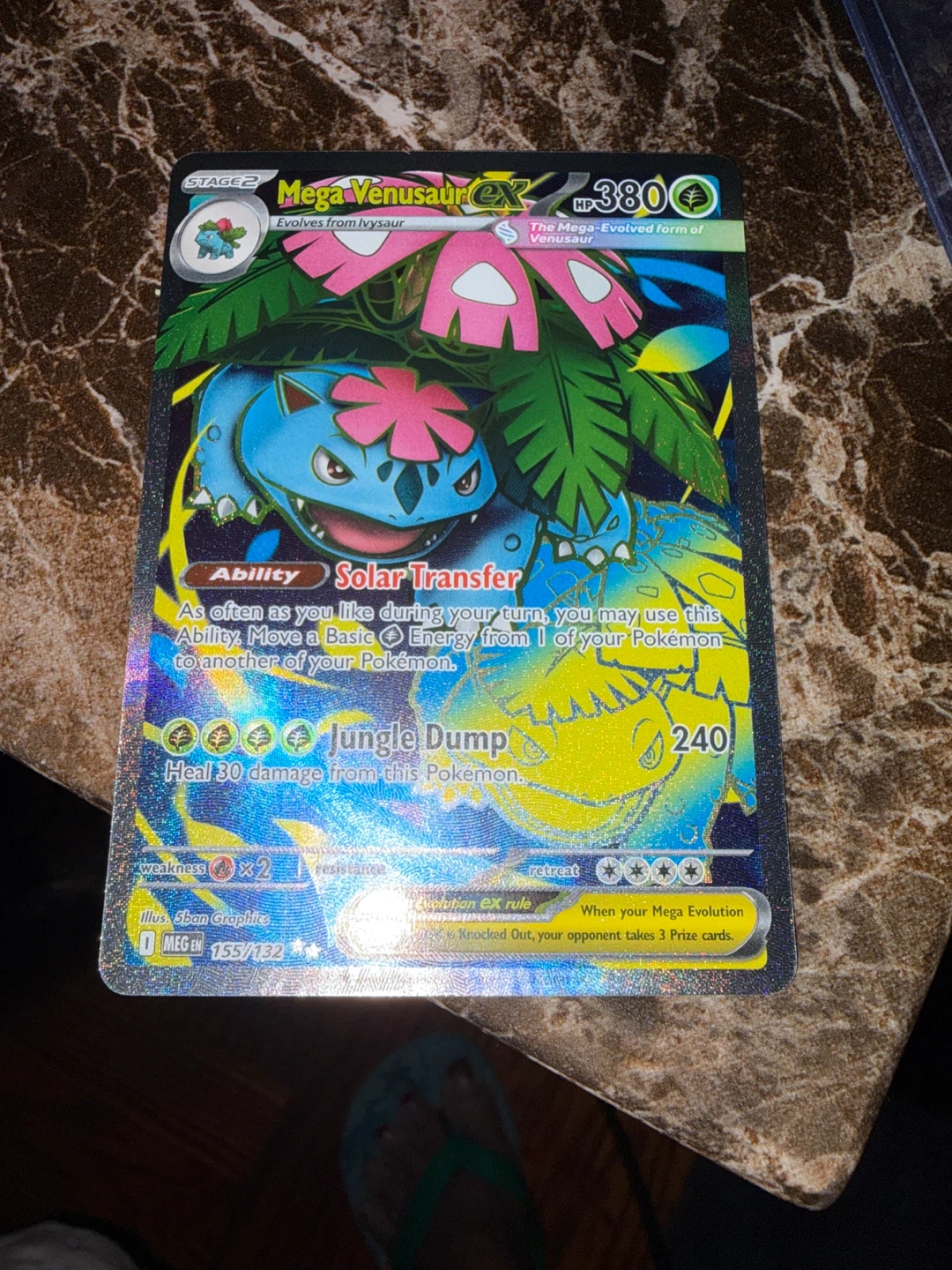 Mega Venusaur EX Pokemon Card